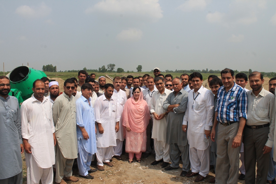 First Brick Laying Ceremony of New Campus, University of Swabi