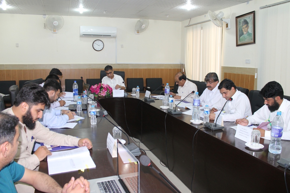 First Meeting of the Board of Studies, Department of Geology 