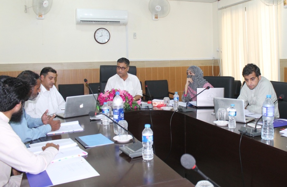 The First Meeting of Board of Studies, Department of English